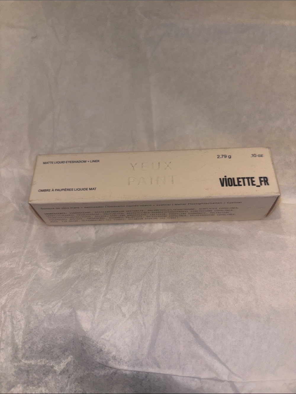 Yeux Paint Matte Liquid Eyeshadow - Cream in Dieu Bleu